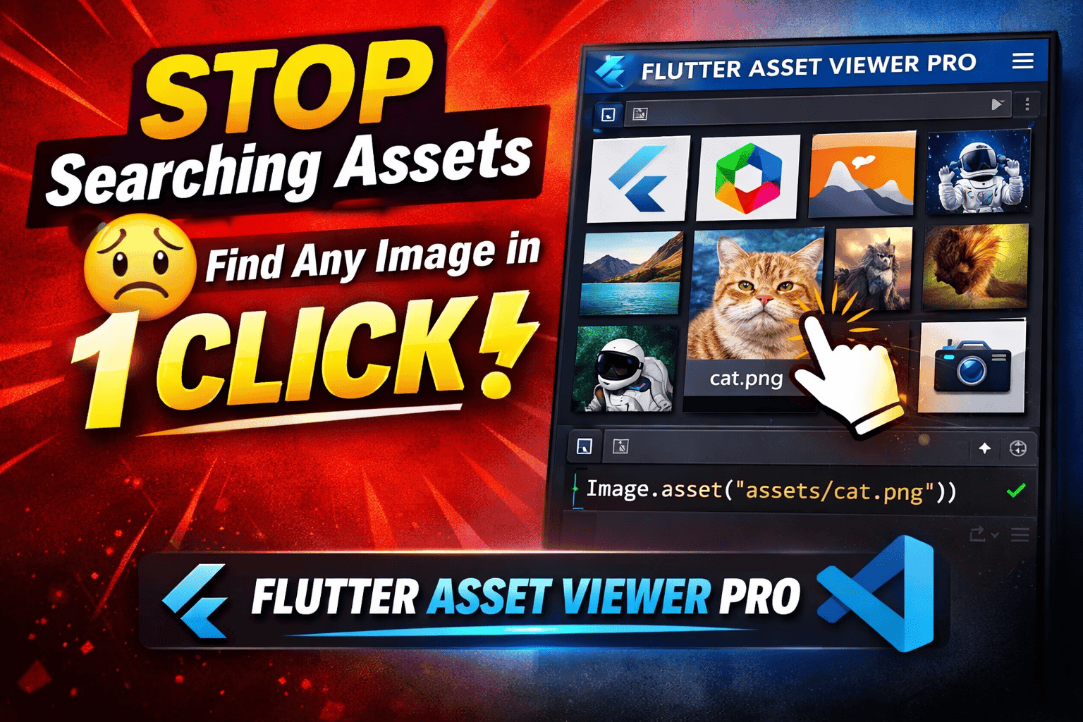 📌 Flutter Asset Viewer Pro – Ultimate Asset Manager for VS Code